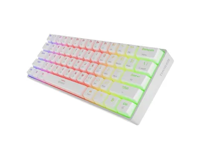 Tastatura Mecanica Gaming Genesis Thor 660 G2, RGB, Wireless, Alb
