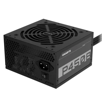SURSA GIGABYTE , 450 W, ATX 12V V2.31, fan 120 mm x 1, 80 Plus Bronze, "GP-P450B" (timbru verde 2 lei)