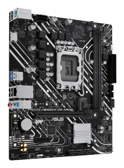 ASUS PRIME H610M-K D4 ARGB LGA1700 1xHDMI "PRIME H610M-K D4 ARGB"