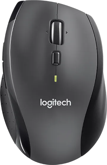 MOUSE LOGITECH, "M705 Marathon", PC sau NB, wireless, 2.4GHz, optic, 1000 dpi, butoane/scroll 6/1, Unifying Receiver, negru, "910-001949" (timbru verde 0.18 lei)