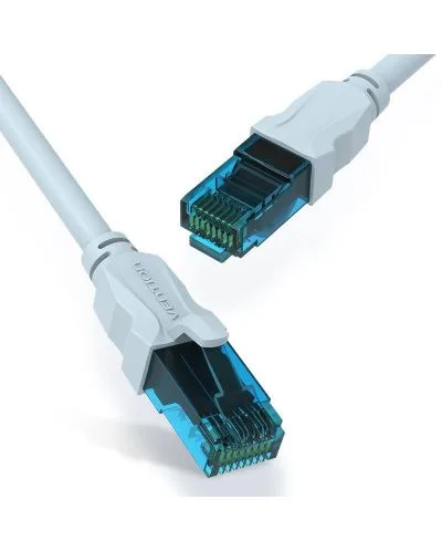 Patch cord UTP Vention, Cat. 5e, RJ-45 (T) la RJ-45 (T), 20m, AWG 26, 1000Mbps, albastru, "VAP-A10-S2000" (timbru verde 0.08 lei) - 6922794718869