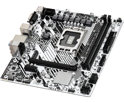 Placa de baza AsRock "H610M-HDV/M.2+ D5", skt. LGA 1700, chipset Intel H610, mATX, 2 x DDR5 max. 96 GB, USB 3.2 gen 1, 4 x SATA, 1 x M.2, PCIe 4.0, HDMI, DisplayPort, VGA, "H610M-HDV/M.2+ D5"