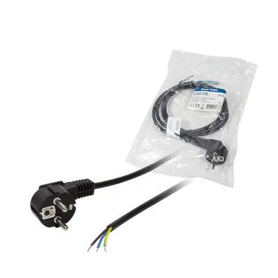 CABLU alimentare LOGILINK 1.8m, intrare Schuko, iesire fire fara conector 3 x 0.75mm2, 10A / 2500W, 1.5m, black, "CP135" (timbru verde 0.18 lei)