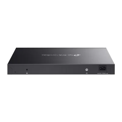 Omada 52-Port Gigabit Smart Switch with 32-Port PoE+ PORT: 48× Gigabit Ports (32×PoE+ and 16× Non-PoE), 4× Gigabit SFP Slots SPEC: 32× 802.3at/af, 230 W PoE Power, 1U 19-inch Rack-mountable Steel Case, Fanless FEATURE: Integration with Omada SDN
