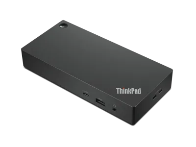 Docking station LENOVO ThinkPad Universal USB-C Dock, USB Type-C, 90W, Negru, 3 ani Garantie
