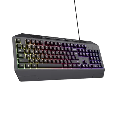 Tastatura Mecanica Gaming Trust GXT 836 Evocx, RGB, USB, negru