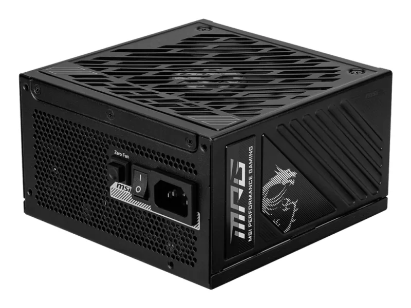 MSI MPG A850GS PCIE5 power supply "MPG A850GS PCIE5" (timbru verde 2 lei)