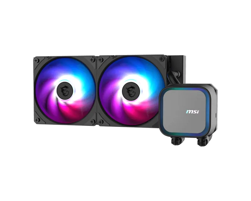 Cooler Procesor MSI MAG CORELIQUID A13 240, Lichid, 12 cm, 2 ventilatoare, aRGB