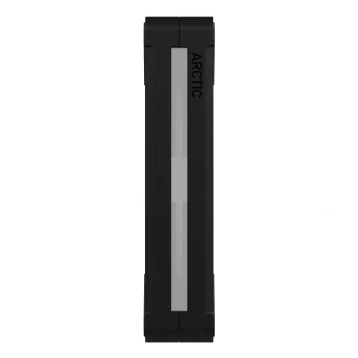 Ventilator Arctic "BioniX P12 A-RGB", 120mm, 450 - 3000 RPM, FDB, 76 cfm, 4-Pin PWM | 3-pin ARGB, negru, "ACFAN00335A" (timbru verde 0.18lei)