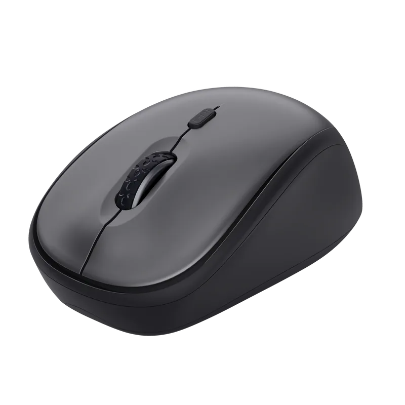 Mouse Wireless Trust Yvi+ Silent Wireless, 1600 dpi, negru