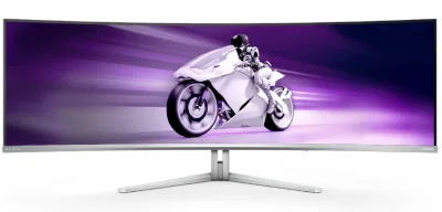Monitor Consumer Philips Evnia 8000 49M2C8900/00, 48.8", 5120 x 1440 pixeli, White, 3 ani Garantie