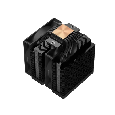 COOLER PCCooler "RT620 Pro Digital ARGB" skt. Intel si AMD, racire cu aer, vent. 2 x 120mm, 500 - 2200 rpm, 6 heatpipes, inaltime 158mm, iluminare ARGB,"RT620Pro Digital BK"  (timbru verde 0.8 lei)