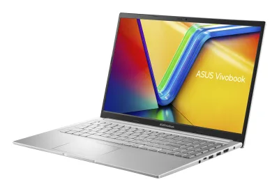 15.6 Vivobook 15 M1502YA, FHD, Procesor AMD RyzenTM 7 7730U (16M cache, up to 4.53 GHz), 8GB DDR4, 512GB SSD, AMD Radeon, No OS, Cool Silver "M1502YA-BQ160" (timbru verde 3.5 lei)