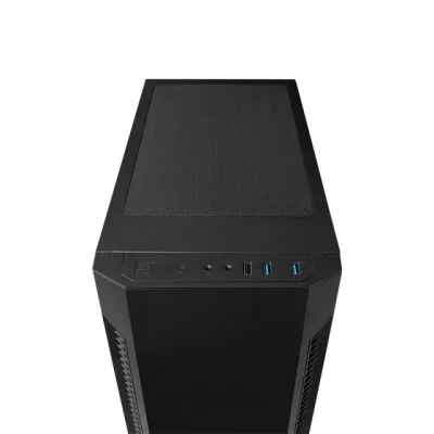 CARCASA CHIEFTEC ELOX, Middle Tower, Mini ITX, mATX, ATX, fara sursa, USB 3.0 x 2, USB 2.0 x 1, Jack 3.5mm x 2, mesh , "AS-01B-OP" (timbru verde 0.08 lei)