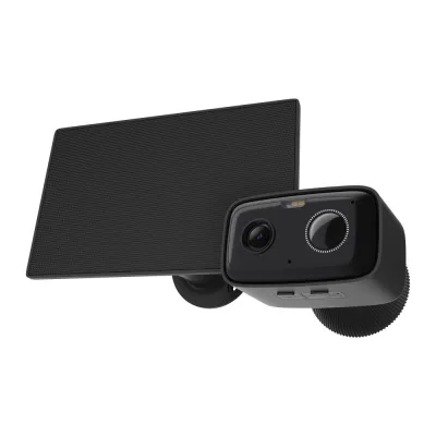 Tapo Solar-Powered Security Camera Kit, Image Sensor: 1/3" Progressive Scan CMOS Sensor, Lens: Focal Length: 3.16mm ±5%, 1080P 2MP (1920×1080 px), frame rate 15 fps