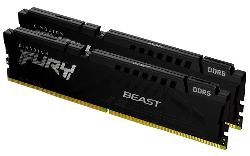 Memorie RAM Kingston FURY Beast, 64GB DDR5, 5600MHz, CL40