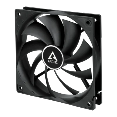 VENTILATOR ARCTIC PC, F12 PWM , 120x120x25mm, w/ PWM, low noise FD bearing, Black, "ACFAN00203A"
