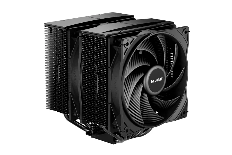 COOLER be quiet #Pure Rock Pro 3 Black" skt. Intel si AMD, racire cu aer, vent. 120mm, 2000 rpm, 6 heatpipes, inaltime 155mm, "BK042" (timbru verde 0.8 lei)