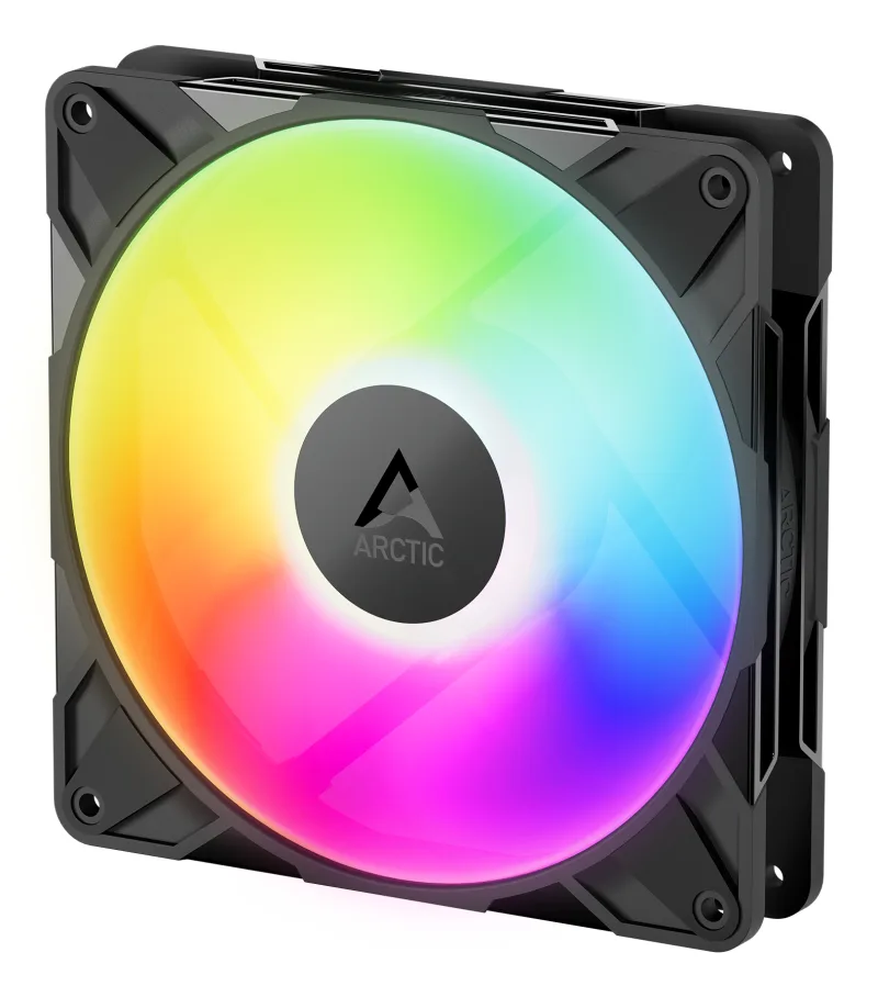 Ventilator Arctic "P14 Pro A-RGB", 140mm, 600 - 3000 RPM, FDB, 110 cfm, 4-Pin Fan Plug + 4-Pin Socket, lungime cablu 400 mm + 80 mm Daisy-Chain, negru, "ACFAN00315A" (timbru verde 0.18lei) - 4895265000393