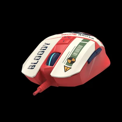 Mouse A4Tech, gaming, Bloody RGB Animation Backlit  USB Proxy Boom, "W63Max Proxy Boom", (timbru verde 0.18 lei) 4711421 000543