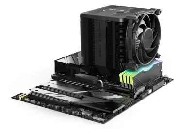 COOLER be quiet "Dark Rock Pro 5",racire aer, Ø6 mm×7 pcs heatpipe,skt. Intel LGA 1700/1200/115x,  AMD: AM5/AM4, fan 1x120mm + 1x135mm, 2000 rpm, conectare 4-pin PWM, LED "BK036" (timbru verde 2 lei)