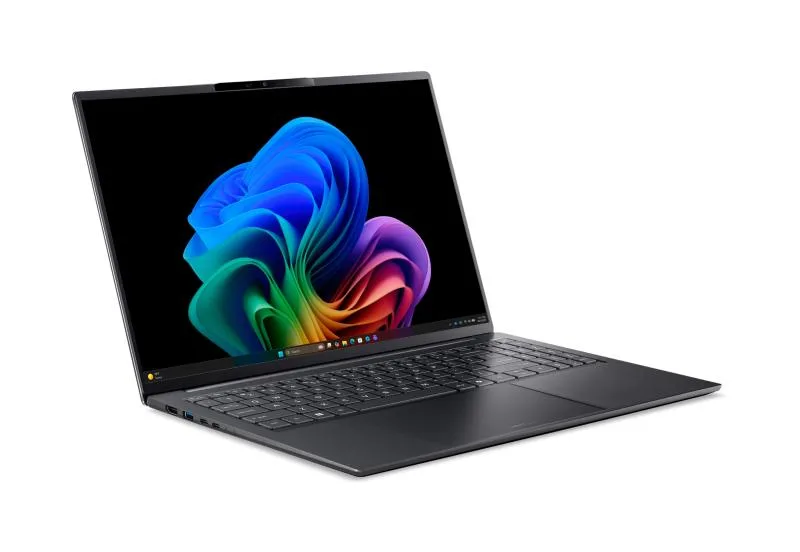 Laptop Consumer Acer Swift Go 16 AI, cu procesor Intel Core Ultra 7 355, 16'' OLED, 16 GB LPDDR5x, 512 GB, Intel, Windows 11 Home, 2 ani Garantie