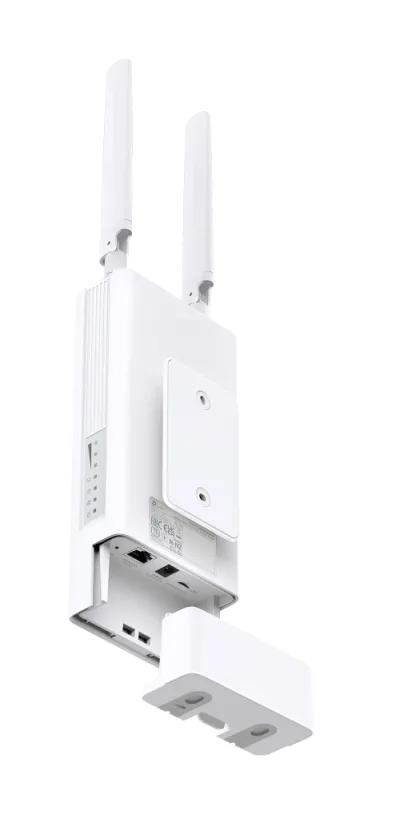 ROUTER TP-Link wireless exterior 300Mbps, 1 × Nano SIM Card, 1 × Port WAN/LAN 100 Mbps (intrare PoE), 2 x antene LTE detasabile "TL-MR100-Outdoor" (timbru verde 0.8 lei) - 393965