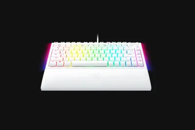 Tastatura Mecanica Gaming Razer BlackWidow V4 75%, RGB, USB, Alb