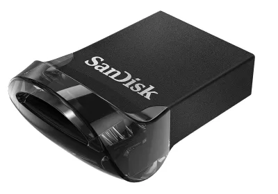 MEMORIE USB 3.1 SANDISK 64 GB, profil mic, carcasa plastic, negru, "SDCZ430-064G-G46" (timbru verde 0.03 lei)