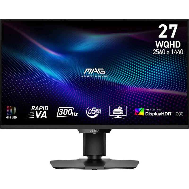 Monitor Consumer MSI MAG 274QPF X30MV, 27", 2560 x 1440 pixeli, Black