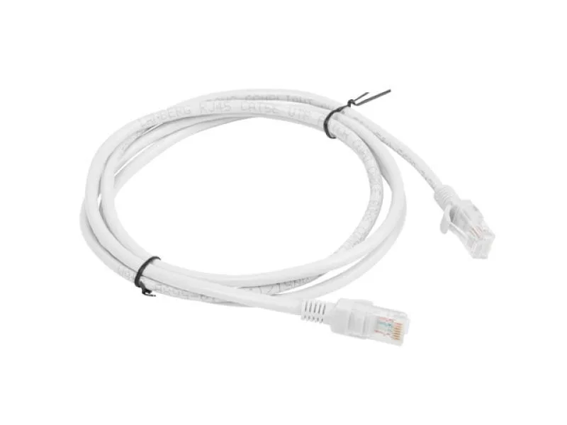 Patch cord Cat.6 UTP 1,5 m gri, Fluke Passed