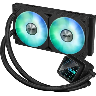 Cooler Procesor ASUS Prime LC 240 ARGB, Lichid, 12 cm, 2 ventilatoare, aRGB