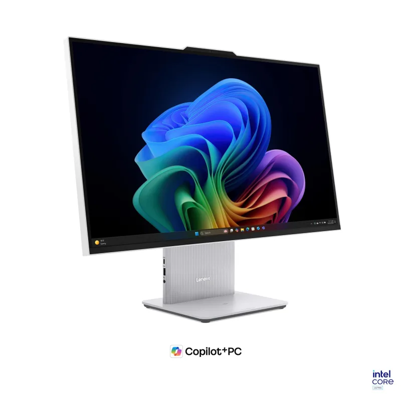 All-in-One Consumer Lenovo IdeaCentre AIO 27IPH11 cu procesor Intel Intel Core Ultra 7 355 pana la 4.7 GHz, 27 inch, QHD, 16 GB, Intel Intel Integrated Graphics, FreeDos, Gray, 2 ani Garantie