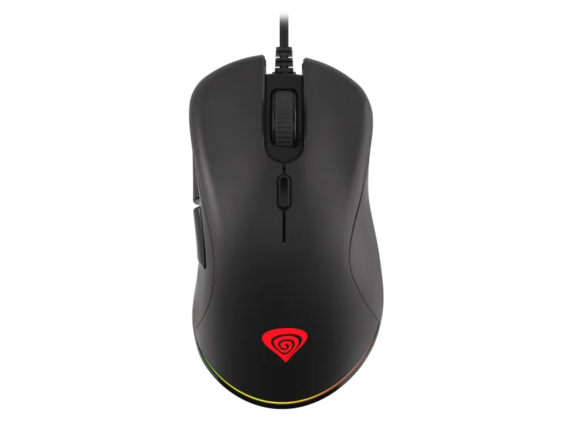 Mouse GENESIS Krypton 200, 6400 DPI, Negru