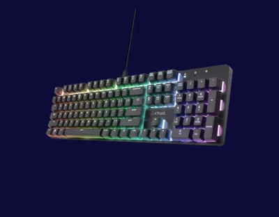 Tastatura Mecanica Gaming Trust GXT 871 Zora, USB, Negru
