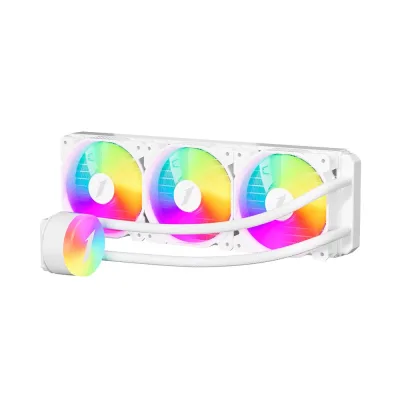 Cooler Procesor 1STPLAYER THUNDERSTORM TS2 360, 12 cm, 3 ventilatoare, aRGB