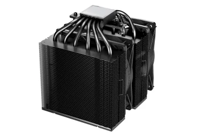 COOLER be quiet #Pure Rock Pro 3 Black" skt. Intel si AMD, racire cu aer, vent. 120mm, 2000 rpm, 6 heatpipes, inaltime 155mm, "BK042" (timbru verde 0.8 lei)