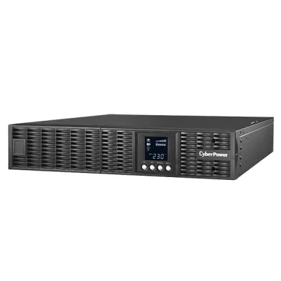 UPS CYBER POWER Online dubla conversie cu Sinusoida Pura, rack 2U, 2000VA/1800W Rack/Tower 2U 8x IEC C13, "OLS2000ERT2U" (timbru verde 40 lei)