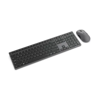 Kit wireless tastatura si mouse Lenovo 700 Modern, taste numerice, gri inchis