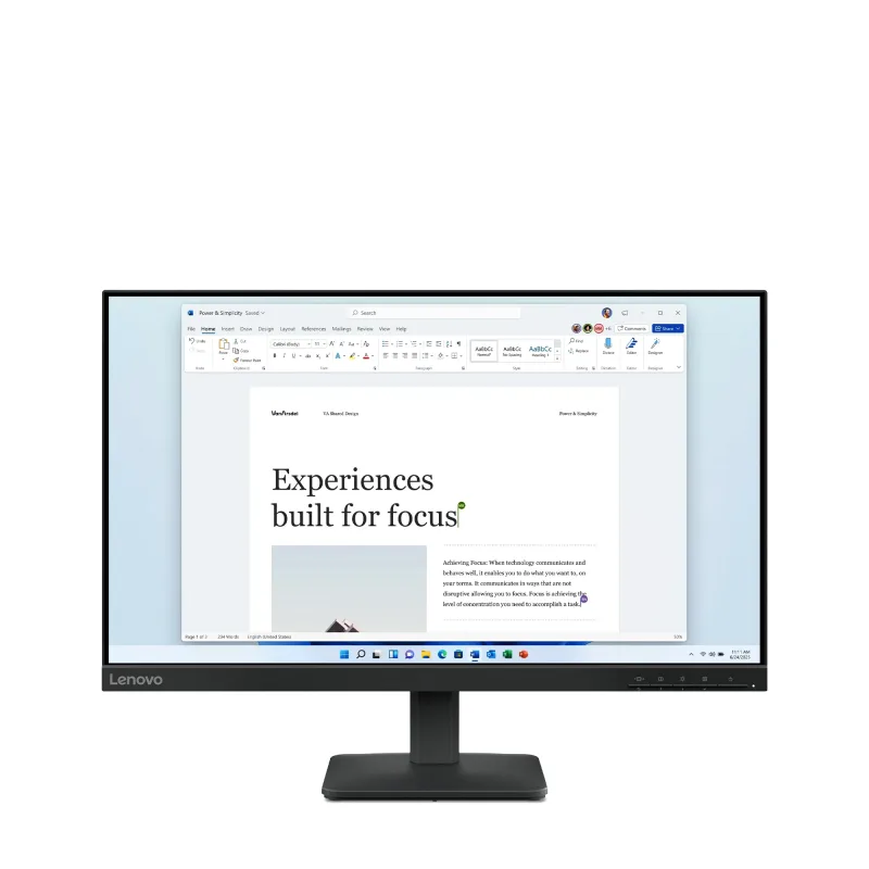 MONITOR LCD 24" L24-4E/68C2KAC1EU LENOVO "68C2KAC1EU" (timbru verde 7 lei)