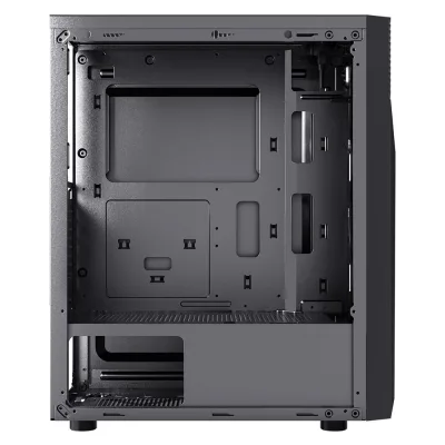 Carcasa SPACER WARRIOR, RGB, Mid Tower, Black