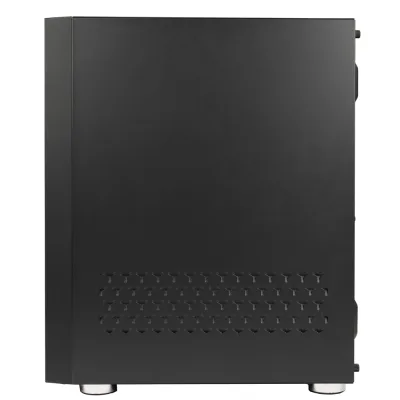 CARCASA SPACER - gaming, Middle Tower, ATX, "RAINBOW", fara sursa, sticla securizata, fara ventilatoare, USB 2.0 x 2, USB 3.0 x 1, HD-Audio, mesh, panou frontal plasa metalica+aluminiu, "SPCS-GC-RAINBOW-NF"