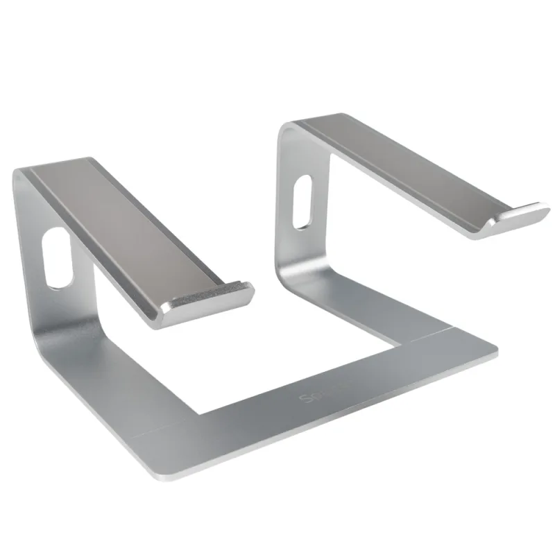 Stand Notebook Spacer 15.6", aluminiu, demontabil, inalta laptopul la 150mm, "SPNS-FIXED"