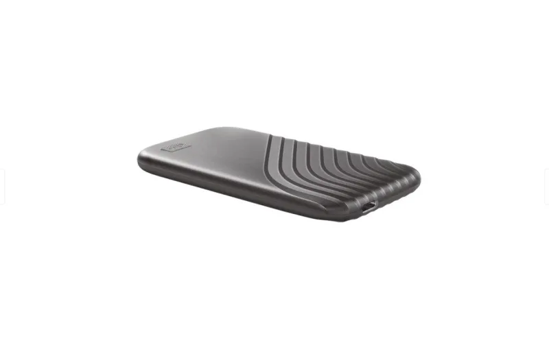 SSD. extern WD MY PASSPORT, 1TB, USB 3.2 Type-C, R/W: 1050/1000 MB/s, gri, "WDBAGF0010BGY-WESN" (timbru verde 0.18 lei)