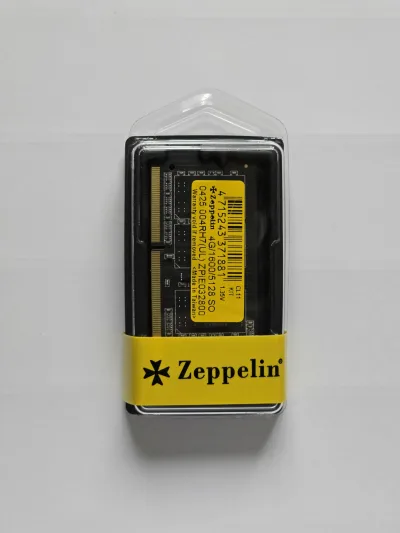 MEMORIE SODIMM  Zeppelin DDR3  8GB frecventa 1600 MHz, (kit 2 x 4GB), low voltage, retail "ZE-SD3-8G1600V1.35-KIT"