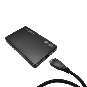 RACK extern LOGILINK, pt HDD/SSD, 2.5 inch, S-ATA, interfata PC USB 3.0, plastic, negru, "UA0256" (timbru verde 0.8 lei)