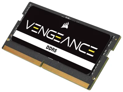 Memorie Notebook Corsair SODIMM, DDR5, 32GB, 5600MHz, C48, Negru, Vengeance "CMSX32GX5M1A5600C48"