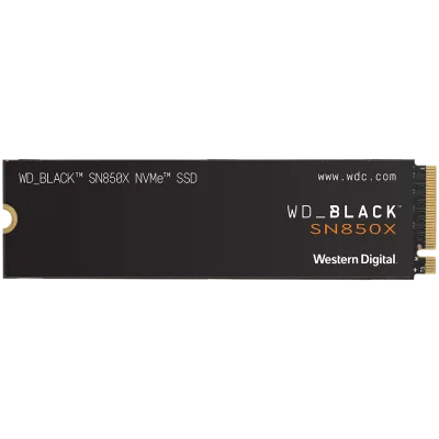 WD Black 1TB SN850X NVMe SSD Supremely Fast PCIe Gen4 x4 M.2 internal single-packed "WDS100T2X0E-00BCA0"