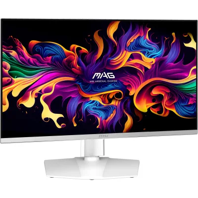 Monitor Gaming MSI MAG 272QPW QD-OLED X28, 26.5", 2560 x 1440 pixeli, White, 3 ani Garantie