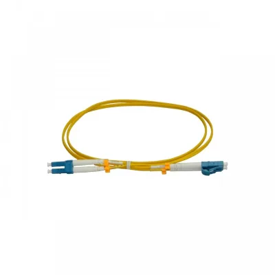 Patchcord FO LC/PC-LC/PC, SM OS2 9/125, manta LSZH 2.0mm, duplex 20m, "LC-LC-SM/DX-20" (timbru verde 0.8 lei)